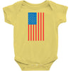 american flag Baby Onesie