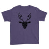 poly deer black Youth Tee