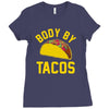 body by tacos funny Ladies Fitted T-Shirt
