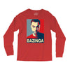 bazinga poster, ideal birthday gift or present Long Sleeve Shirts
