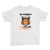 My Favorite People Call Me Papa Youth Tee