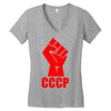 cccp Women's V-Neck T-Shirt