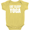 eat sleep yoga Baby Onesie