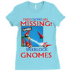 Sherlock Gnomes Ladies Fitted T-Shirt