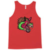 pink punk wolf Tank Top