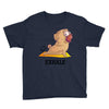 yoga pug exhale Youth Tee