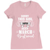 sorry this girl is already taken by a super sexy march boyfriend Ladies Fitted T-Shirt