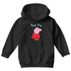 peppa pig aunt pig Youth Hoodie