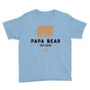 papa bear Youth Tee