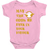 MAY THE ODDS BE EVER IN YOUR FAVOUR Baby Onesie