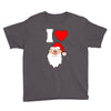 i love santa noel Youth Tee
