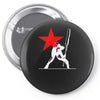 he clash inspired long sleeve Pin-back button