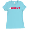 #murica Ladies Fitted T-Shirt