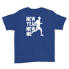 new year, new me running fitness Youth Tee