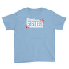 blessed sister with flower white color Youth Tee