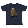 bear khabib Toddler T-shirt