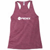 'fedex' roger federer Racerback Tank