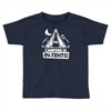 white ink camping is in tents funny Toddler T-shirt