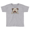 cute pug dog Toddler T-shirt
