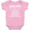 Aquarius Woman Baby Onesie
