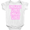 empowered women 2 Baby Onesie