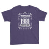 vintage made in 1981 perfectly aged a living legend Youth Tee