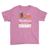 Halloween Kings Are Born In February Youth Tee