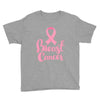 breast cancer pink ribbon Youth Tee