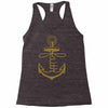 anchored faith Racerback Tank