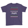 ugly christmas papi Youth Tee