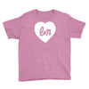 little mix logo heart Youth Tee