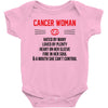 Cancer Woman Baby Onesie