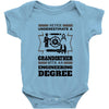 Never Underestimate A Grandfather With An Engineer Degree Baby Onesie