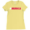 #murica Ladies Fitted T-Shirt