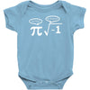 be rational get real nerdy geek pi nerd Baby Onesie