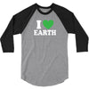 I Love You (Heart) 3/4 Sleeve Shirt