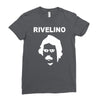 rivelino brazil 70s football world cup legend retro Ladies Fitted T-Shirt