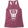 'i'm up all night Racerback Tank