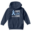 hope love cure stomach cancer awareness Youth Hoodie