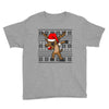 christmas reindeer dabbing Youth Tee