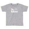 the rodfather   mens funny fishing Toddler T-shirt
