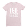tgif grandma fabulous funny Ladies Fitted T-Shirt