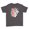 Heart And Flowers Youth Tee