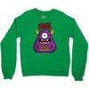 happy birthday monster Crewneck Sweatshirt