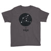 Virgo Zodiac Sign Minimal Design Youth Tee