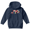 mama bear baby bear floral Youth Hoodie