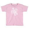 hawaiian turtle tribal art Toddler T-shirt
