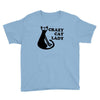 crazy cat lady Youth Tee