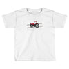 case ih red tractor boy comin' through Toddler T-shirt