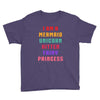 i am a mermaid unicorn kitten fairy princess Youth Tee